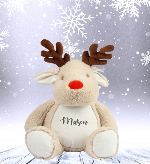 Cuddly reindeer soft sale toy